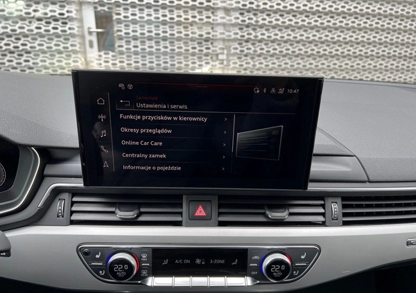 Audi A4 cena 171900 przebieg: 49213, rok produkcji 2022 z Lubin małe 781